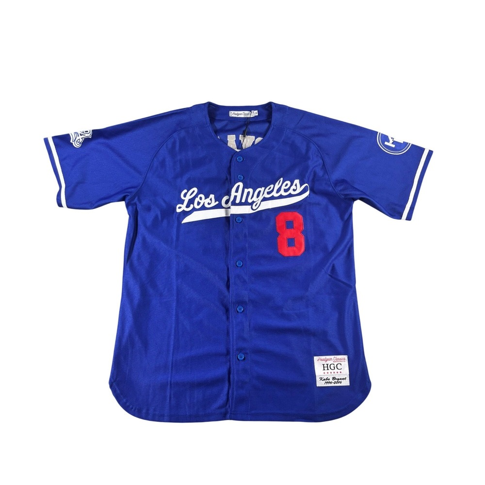 Headgear Classics Kobe Bryant Los Angeles Baseball Jersey Blue Mens Size XL